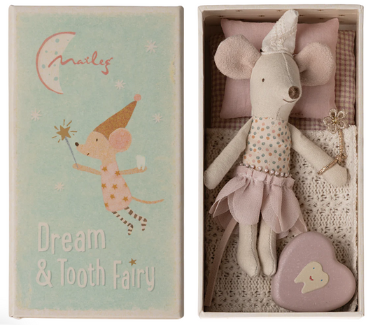 Tooth Fairy Mouse - Little Sister in Matchbox