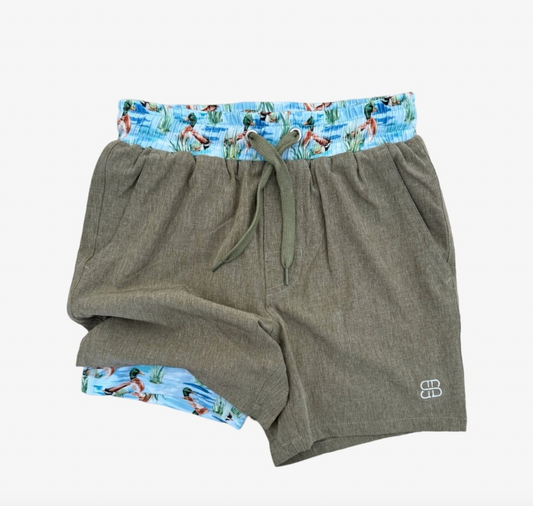 Hamilton Athletic Short - Maui Mallards