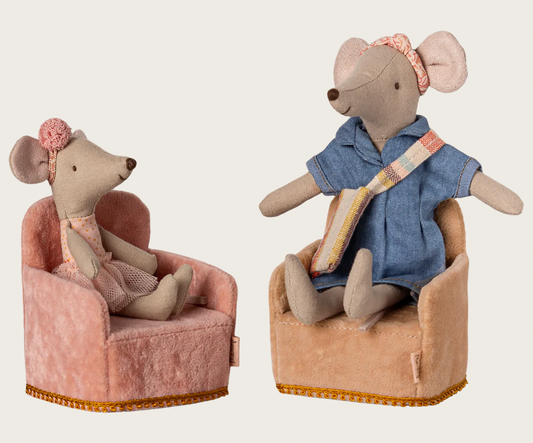 Folding chair, Mouse - Rose