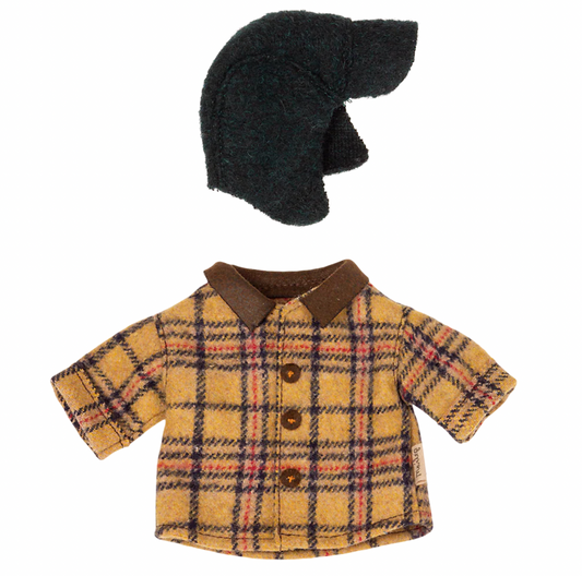 Woodsman Jacket and Hat for Teddy Dad