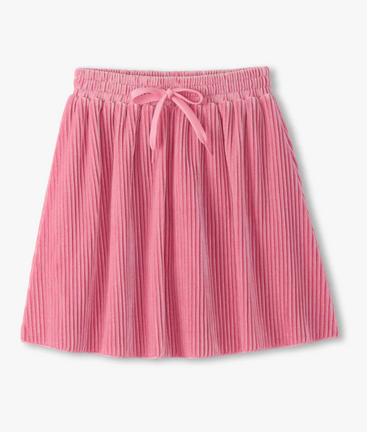 Sea Pink Velour Skirt