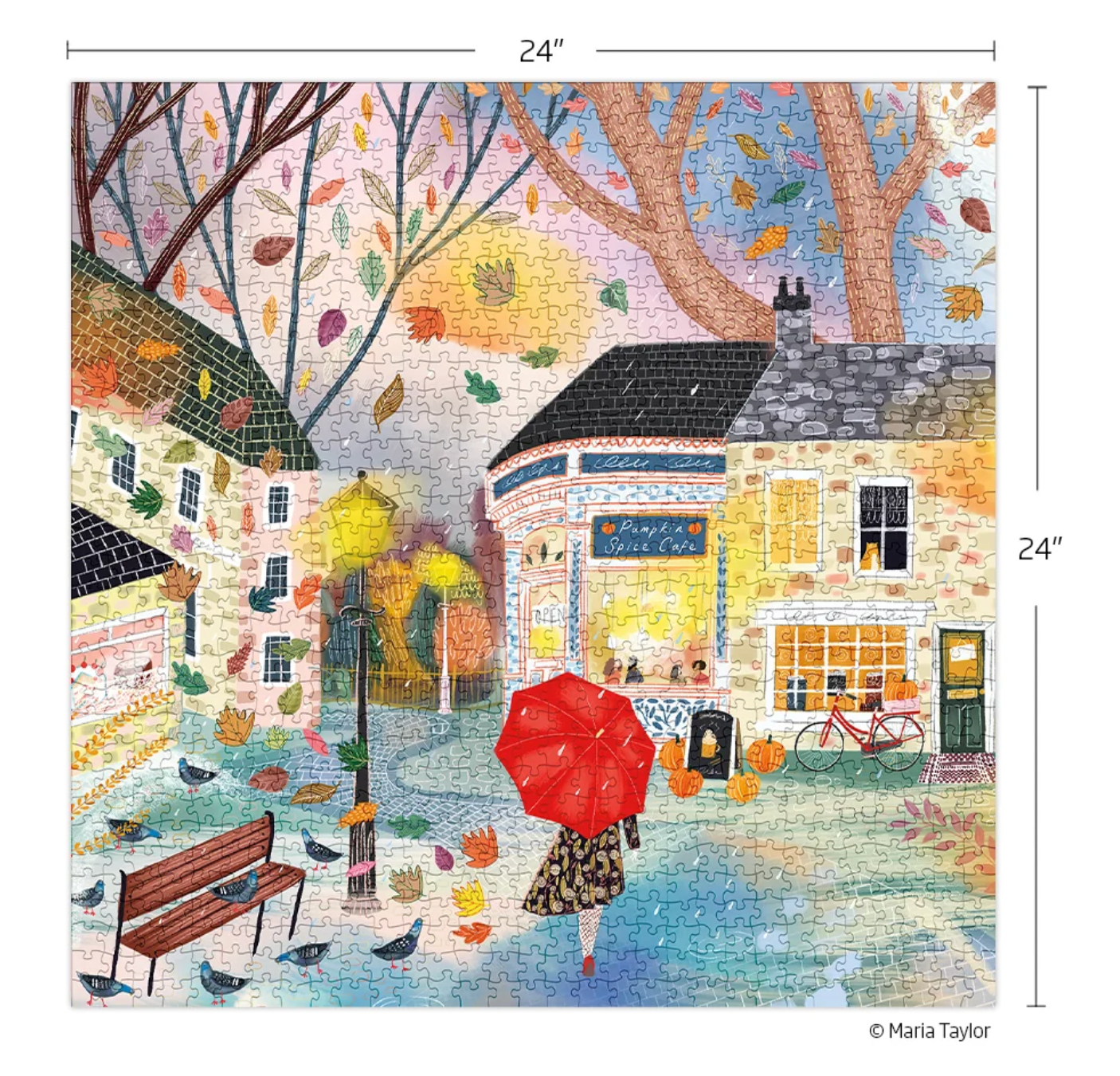 Pumpkin Spice Cafe 1000 Piece Puzzle