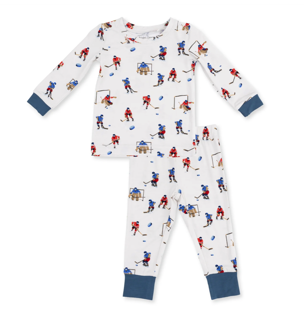 Hockey Players Long Sleeve Loungewear Set