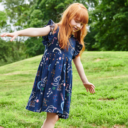 Jennifer Dress - Tic Tac Toe