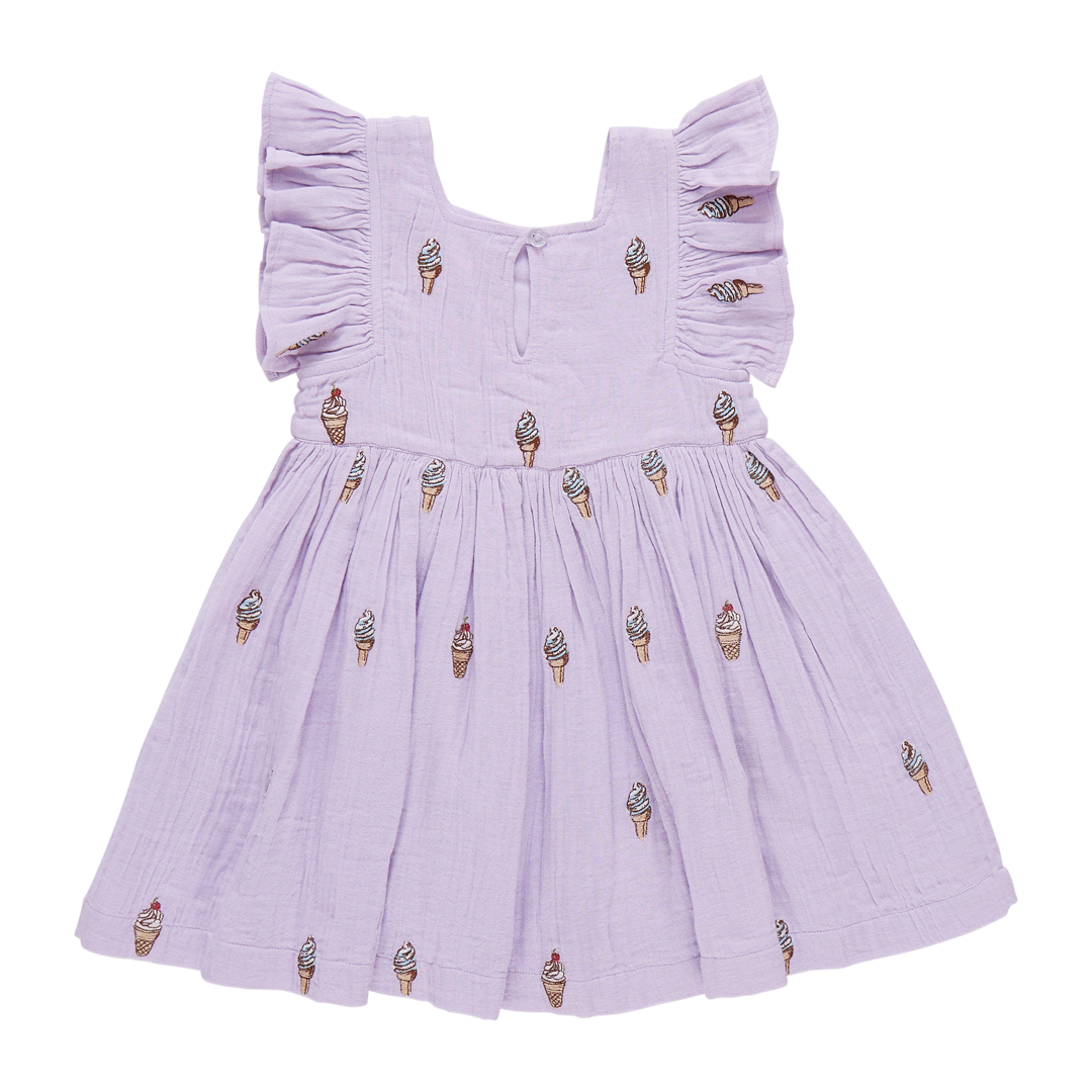 Elsie Dress - Lavender Soft Serve