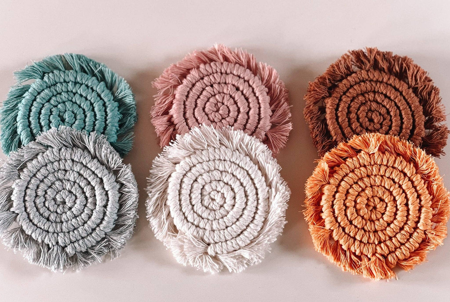 Macy Mae Dollhouse Designs - Dollhouse Boho Fringe Round Rug | Multiple Colors