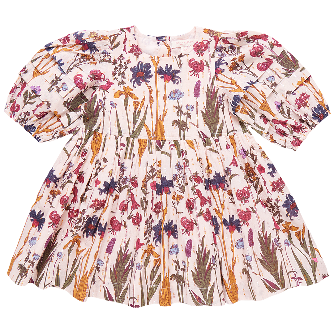 Brooke Dress - Autumn Flowers