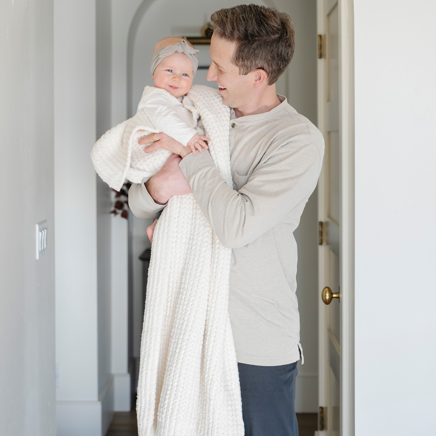 Saranoni - WAFFLE KNIT RECEIVING BLANKETS