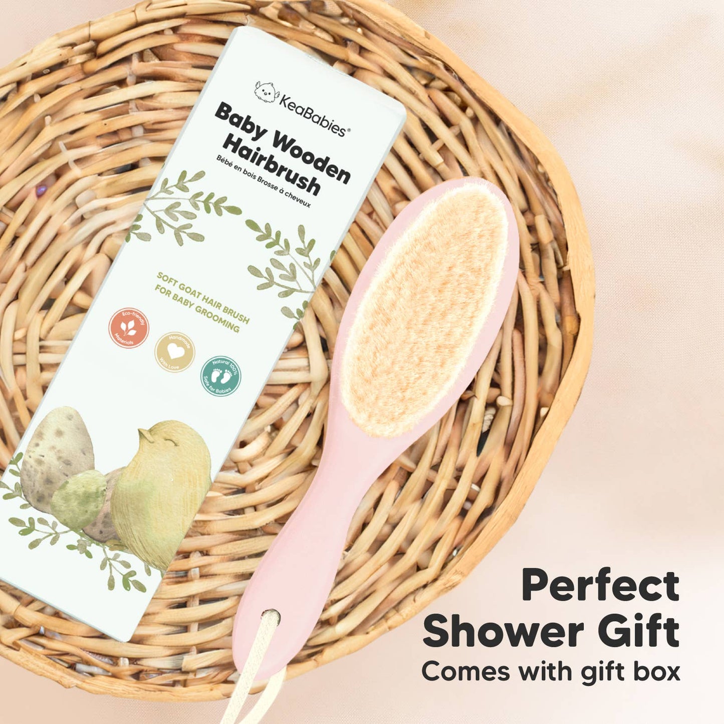 Baby Hair Brush - Blush