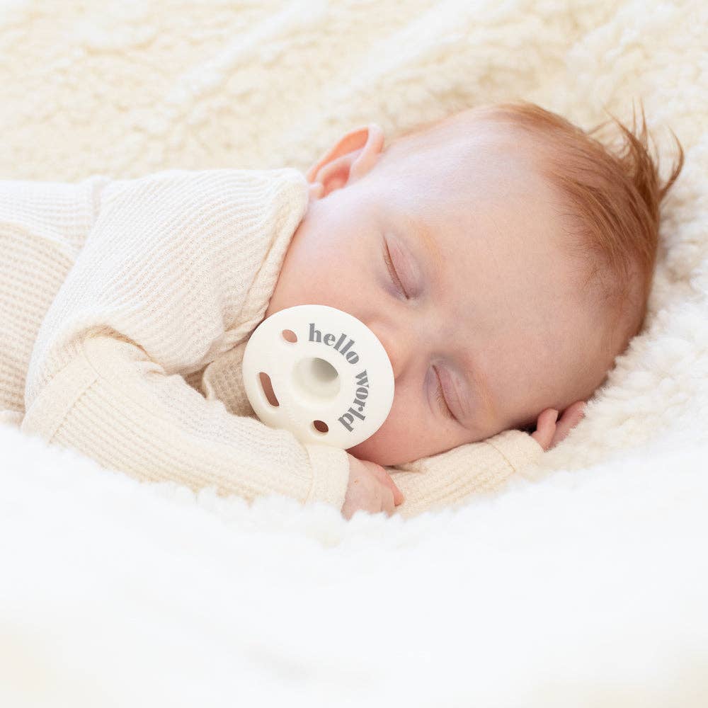 Hello World Bubbi™ Pacifier