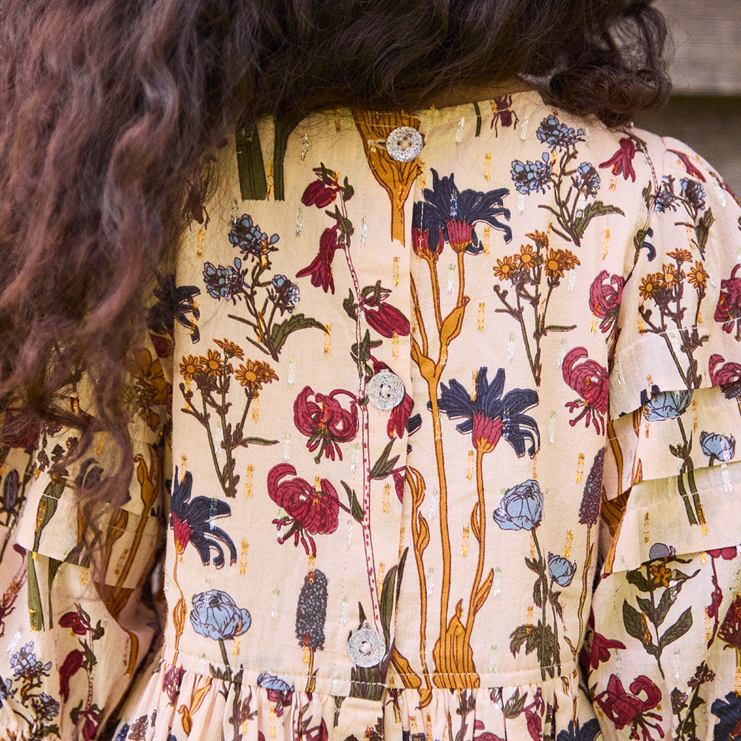 Brooke Dress - Autumn Flowers