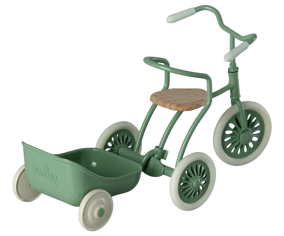 Tricycle Hanger - Mouse - Green