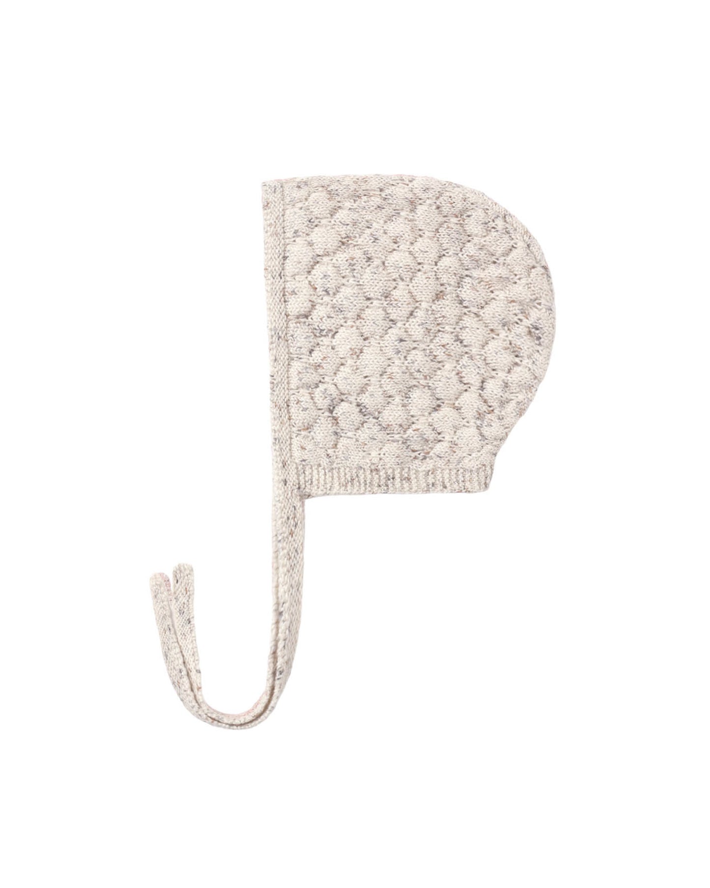 Knit Bonnet- Natural Confetti
