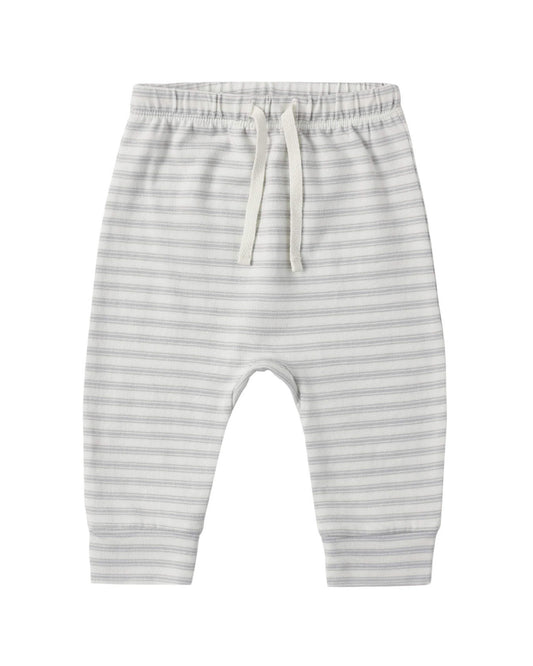 Drawstring Pant- Cloud Stripe