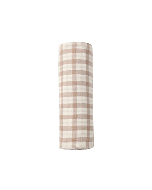 Woven Swaddle- Rustic Plaid