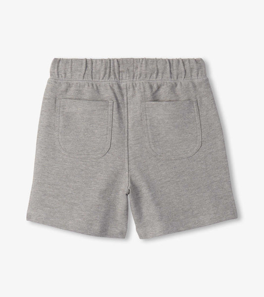 Athletic Grey Relaxed Shorts