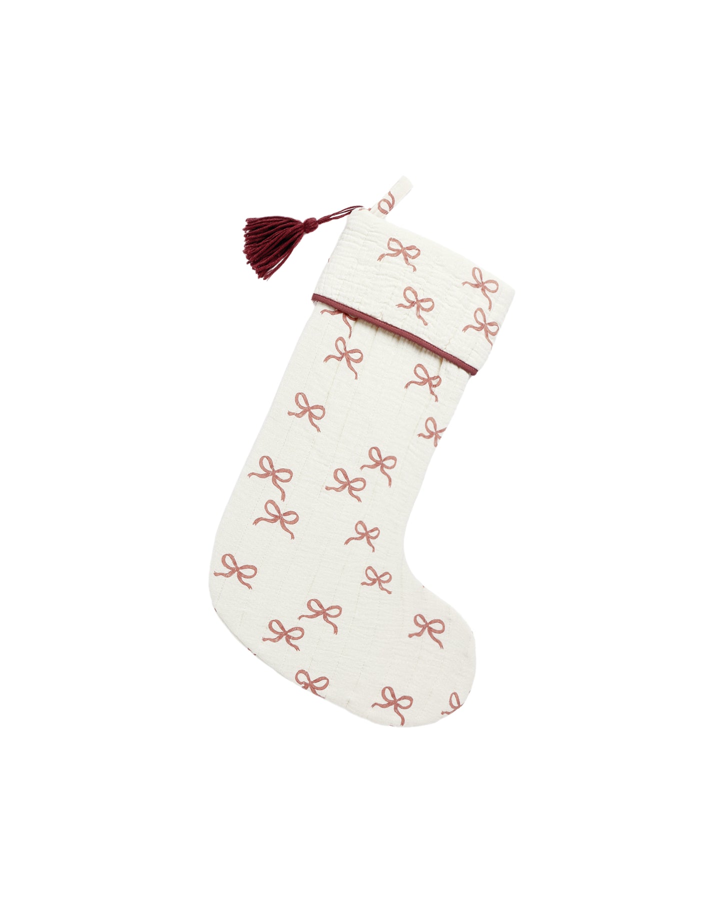 Christmas Stocking - Ruby Bows