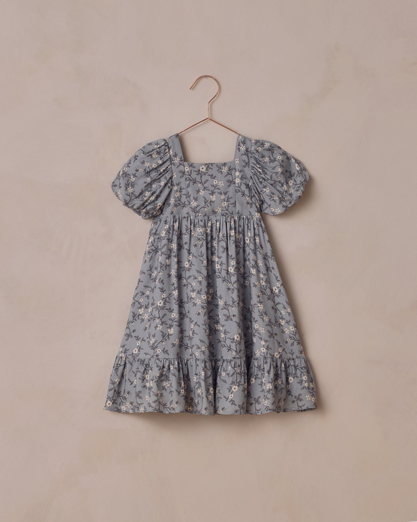Augusta Dress - French Blue Floral