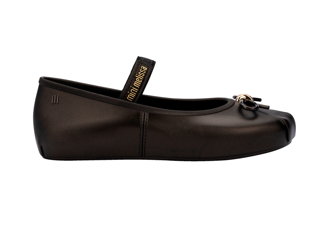 Sophie Flats - Metallic Black