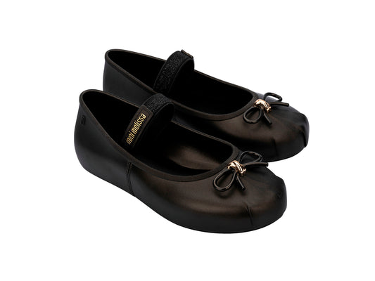 Sophie Flats - Metallic Black