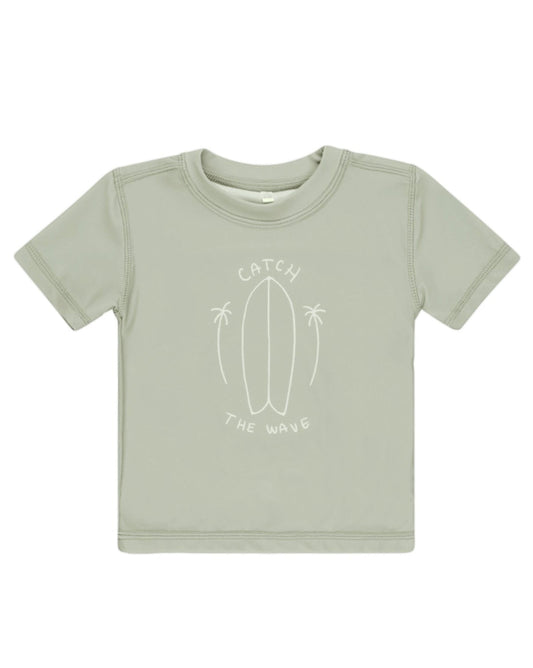 Short Sleeve Rashguard- Sage