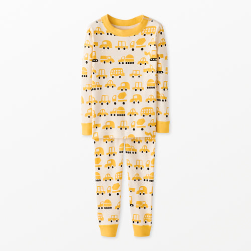 Rush Hour Organic Long John Pajama Set