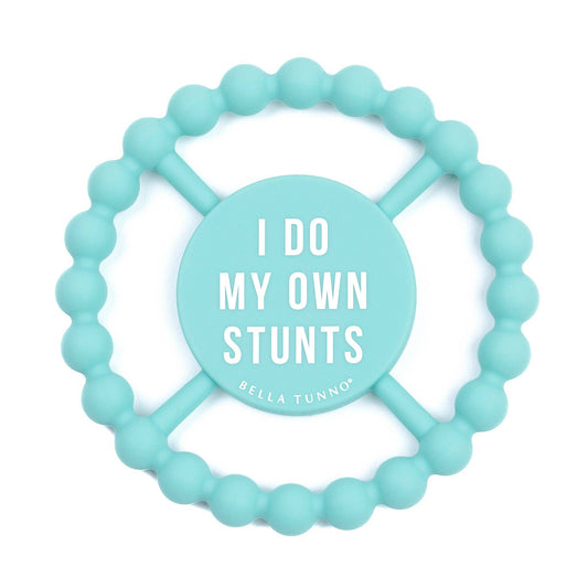 I Do My Own Stunts Teether: Blue