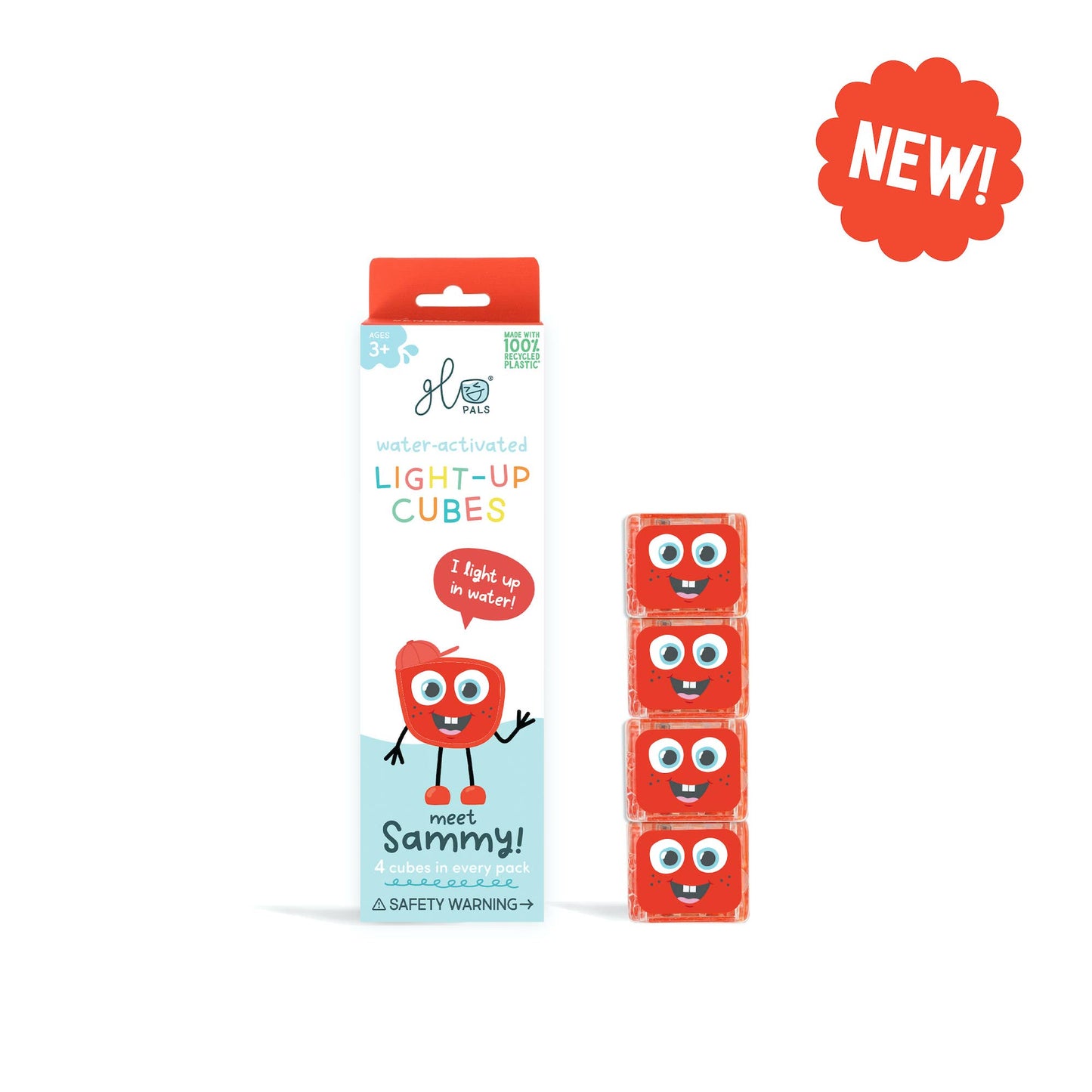 Sammy Light-Up Cubes - Glo Pals