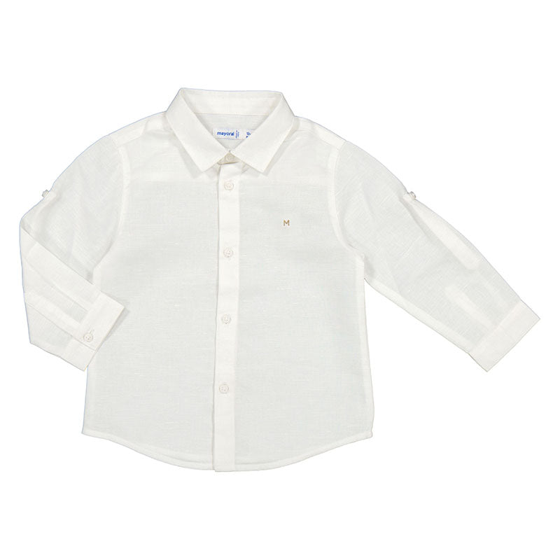 Classic Linen White Shirt