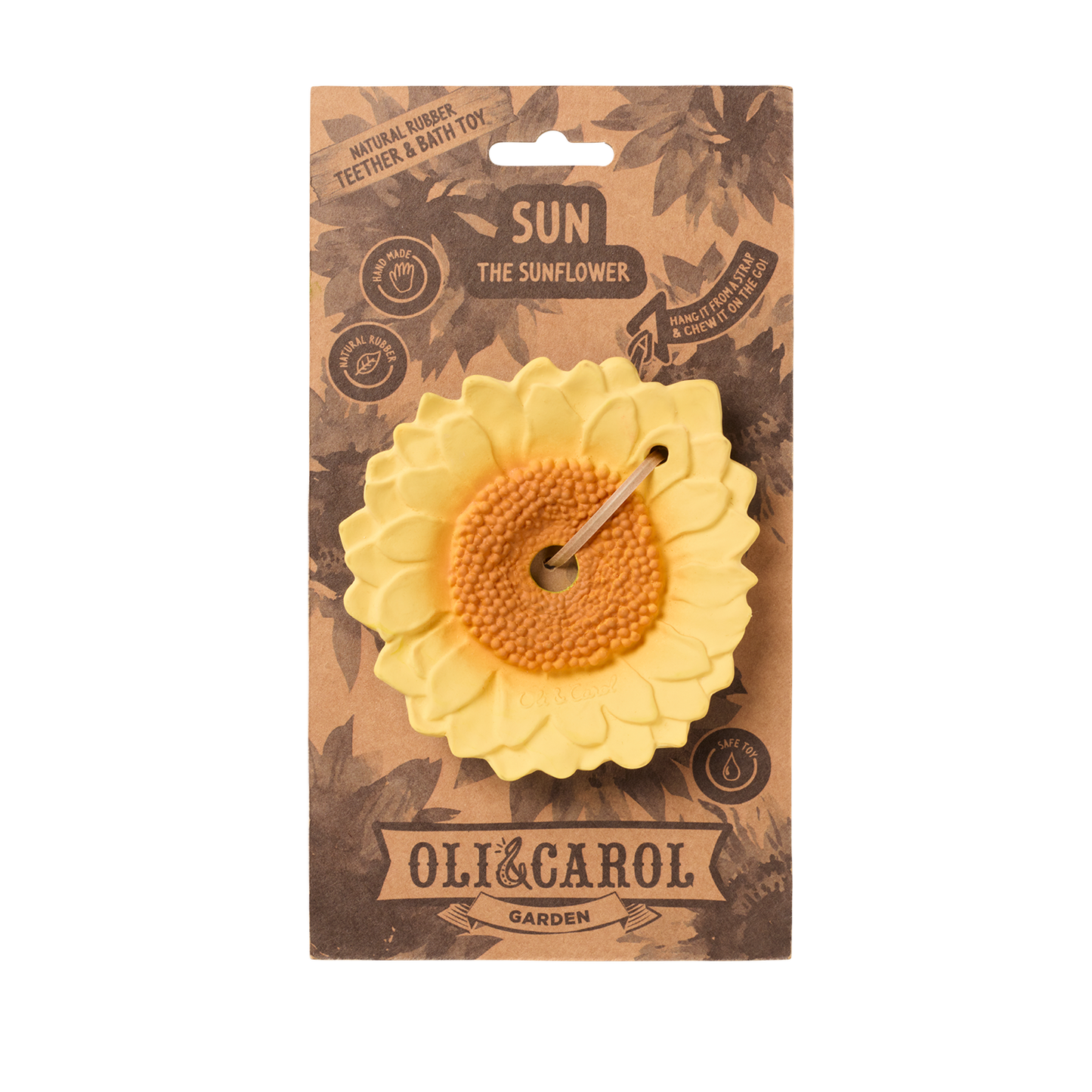 Oli & Carol Sunflower Teether