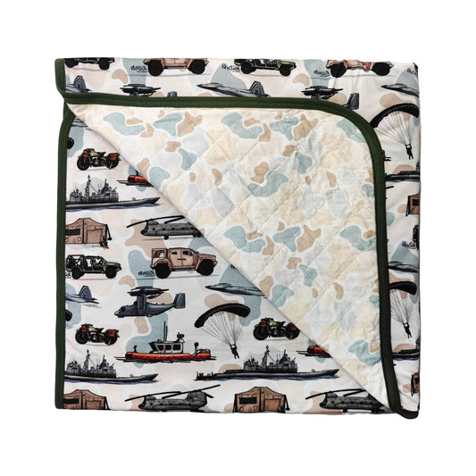 The Brave 2.0 Quilted Blanket