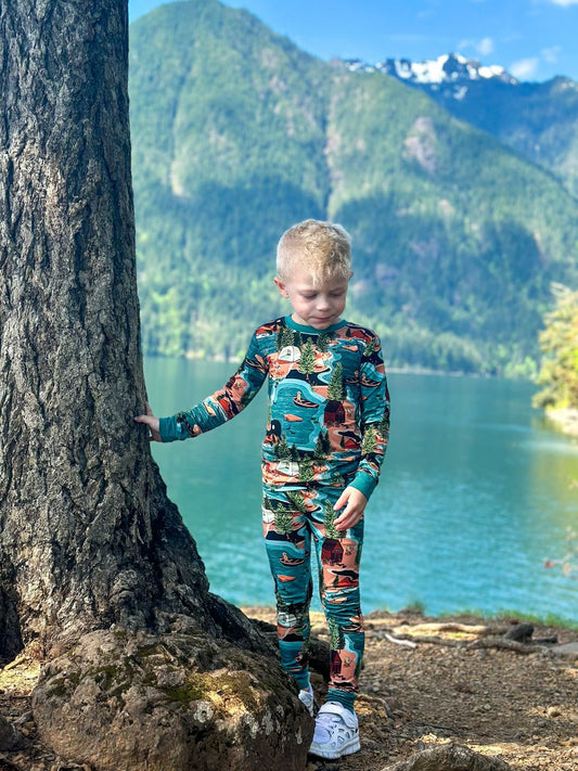 Lake Days 2 Piece Pajama Set
