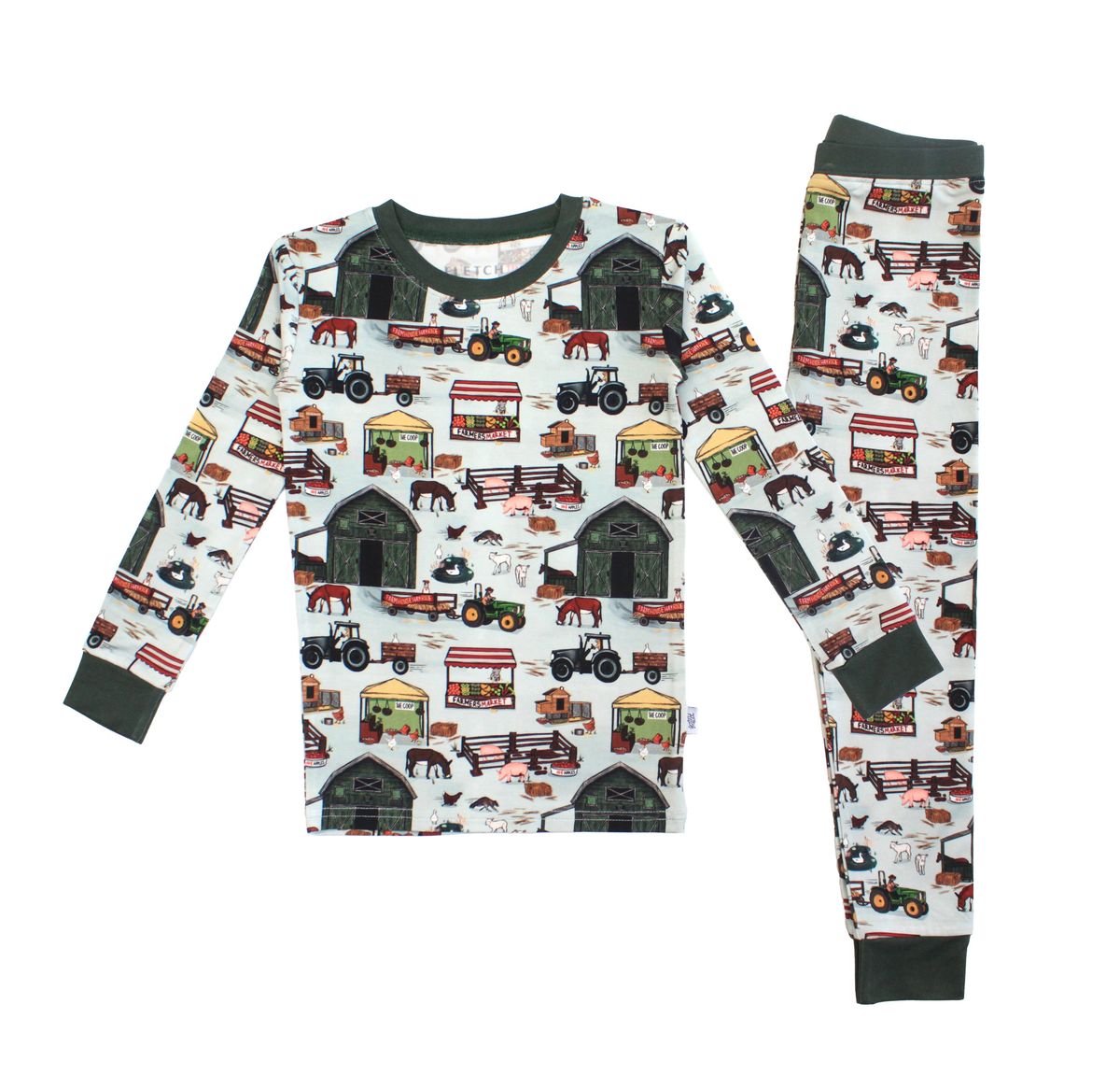 Farm Fresh Two Piece PJ Set