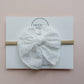 White Eyelet | Petite Party Bow