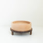Macy Mae Dollhouse Designs - Dollhouse Salerno Round Wood Two-Tone Coffee Table