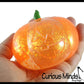1 Boxed Realistic Pumpkin Jack o Lantern Sugar Ball - Thick