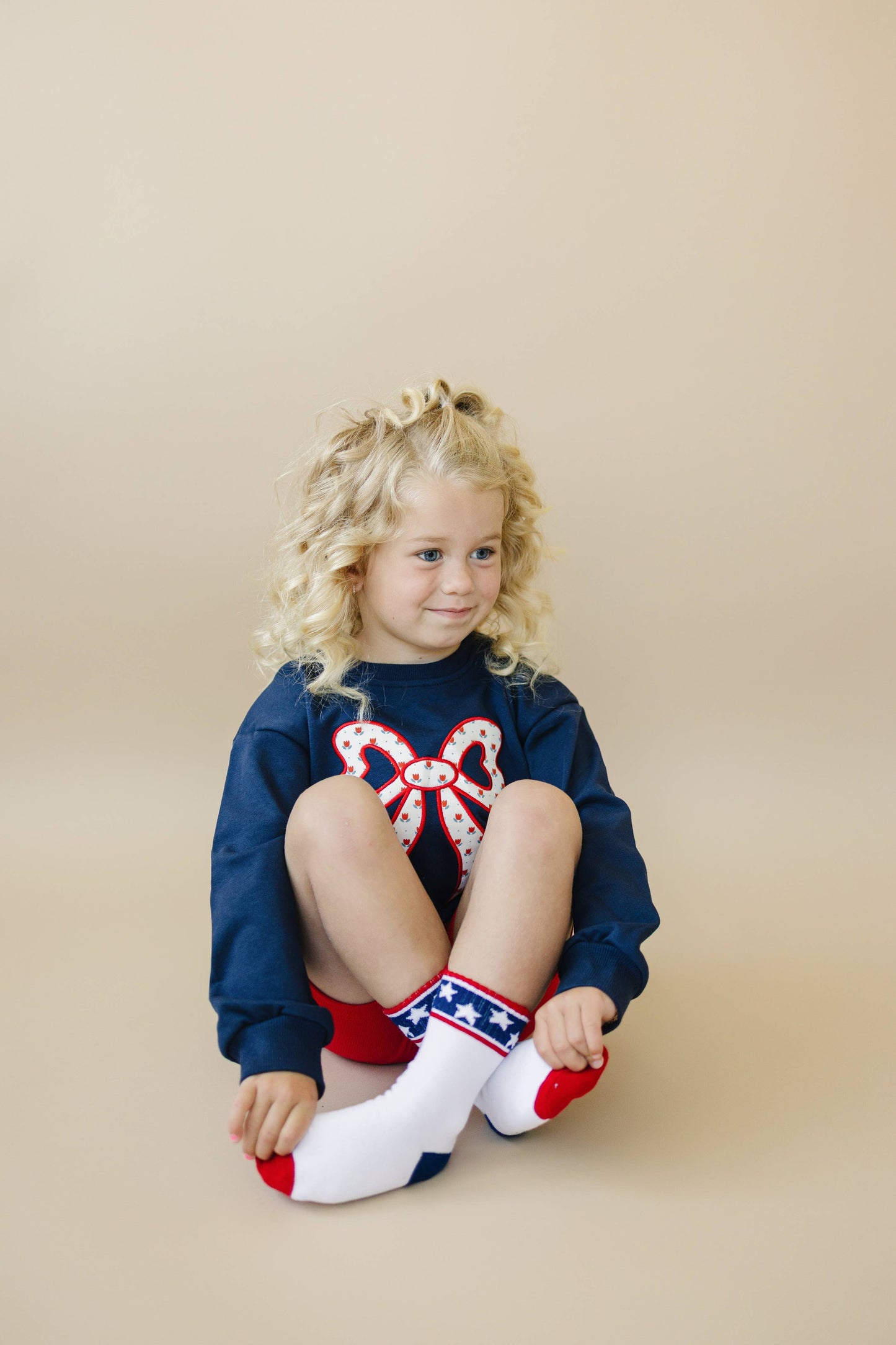 Stars and Stripes 4th of July Socks