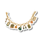Bookish Charm Bracelet Vinyl Sticker