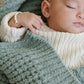 Saranoni - WAFFLE KNIT RECEIVING BLANKETS