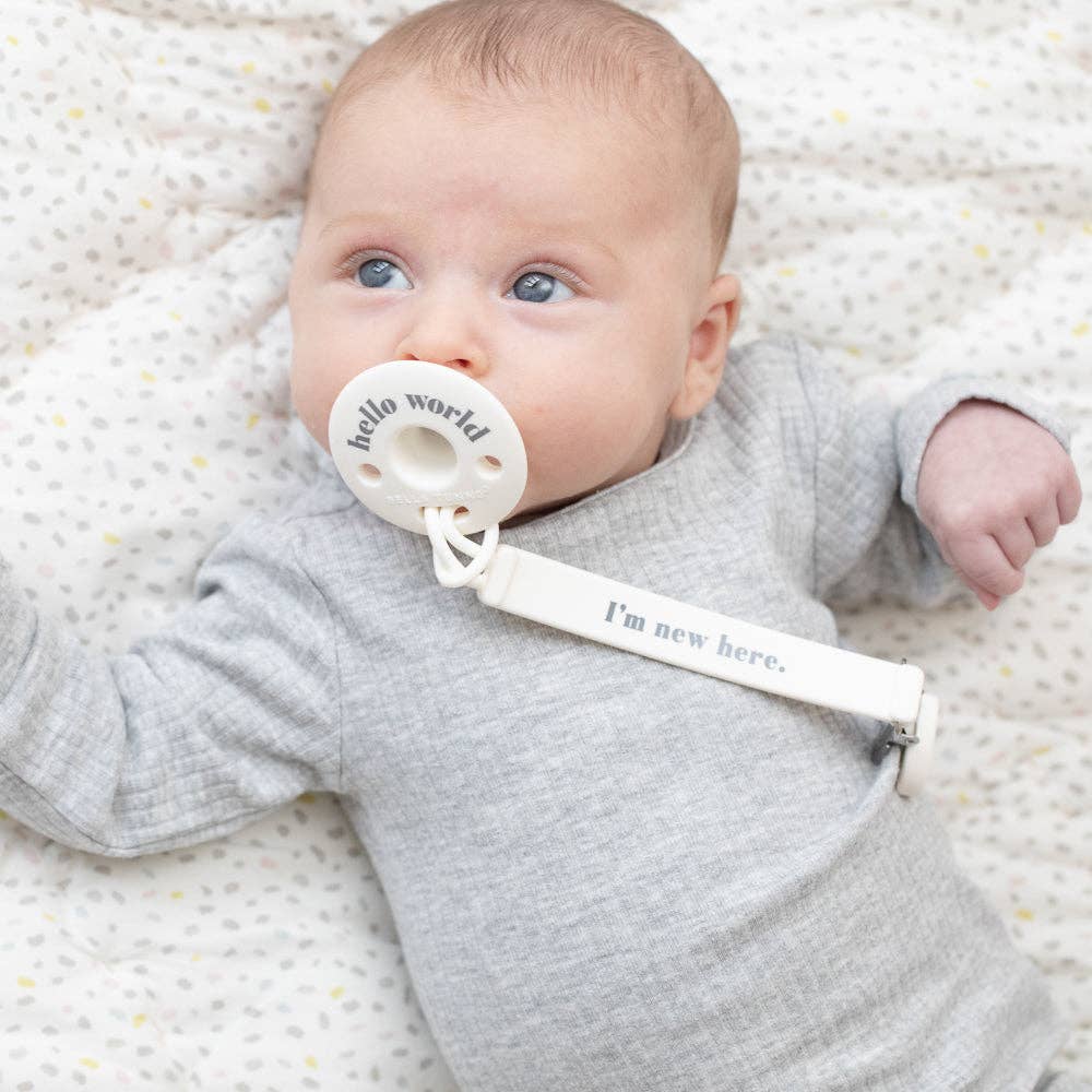 Hello World Bubbi™ Pacifier