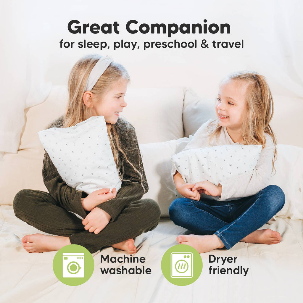 9X13 Mini Toddler Pillow W/ Pillowcase - Acorn