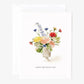 Mother's Day bouquet Card