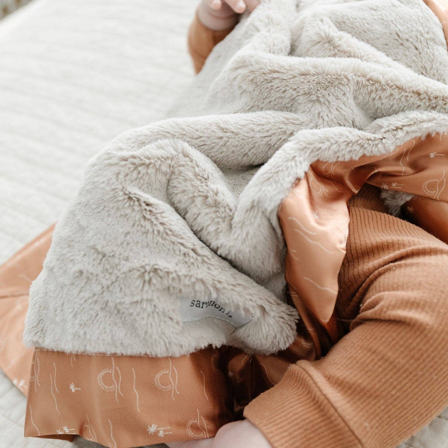 Satin Border Receiving Blanket