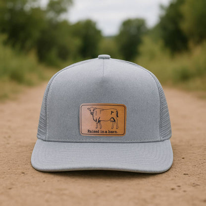 Raised in a Barn Kids Trucker Hat