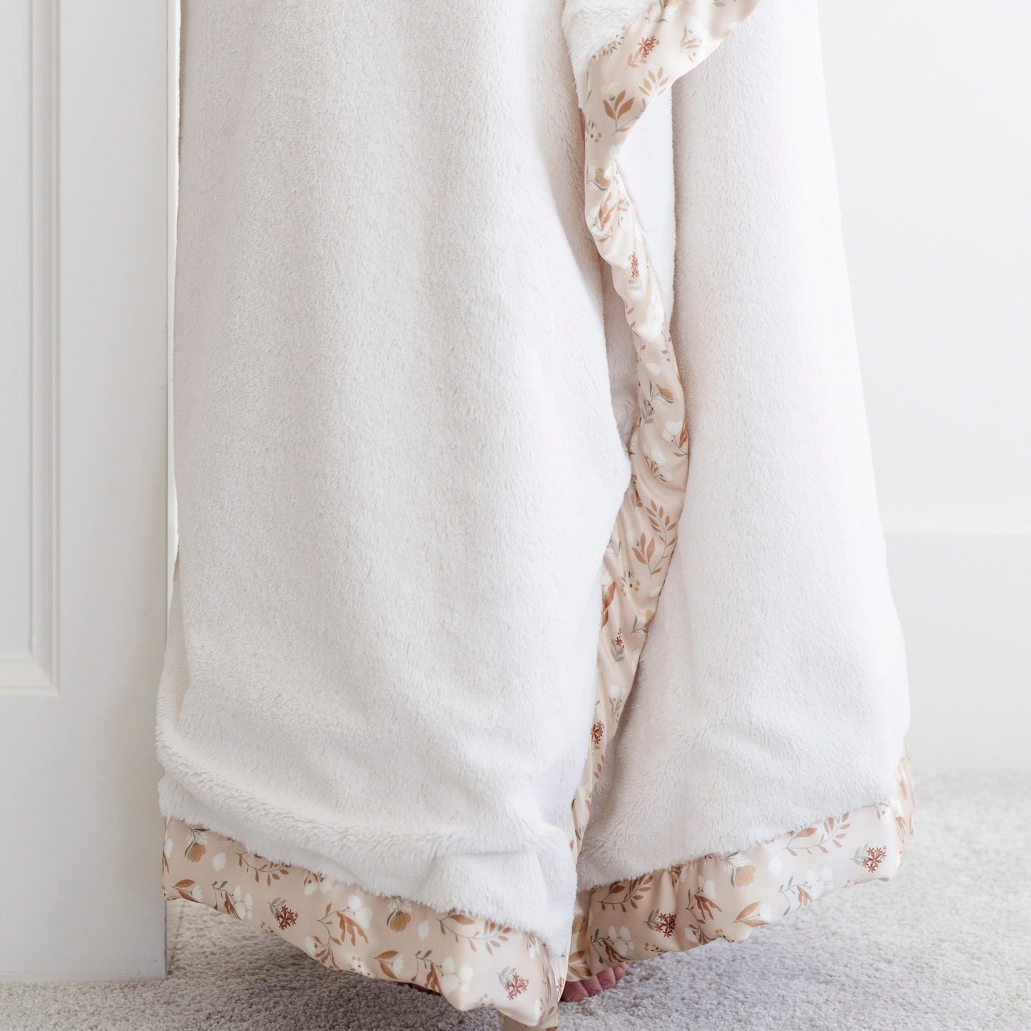 Satin Border Receiving Blanket