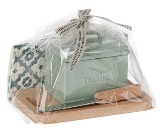 Bread Box with Utensils