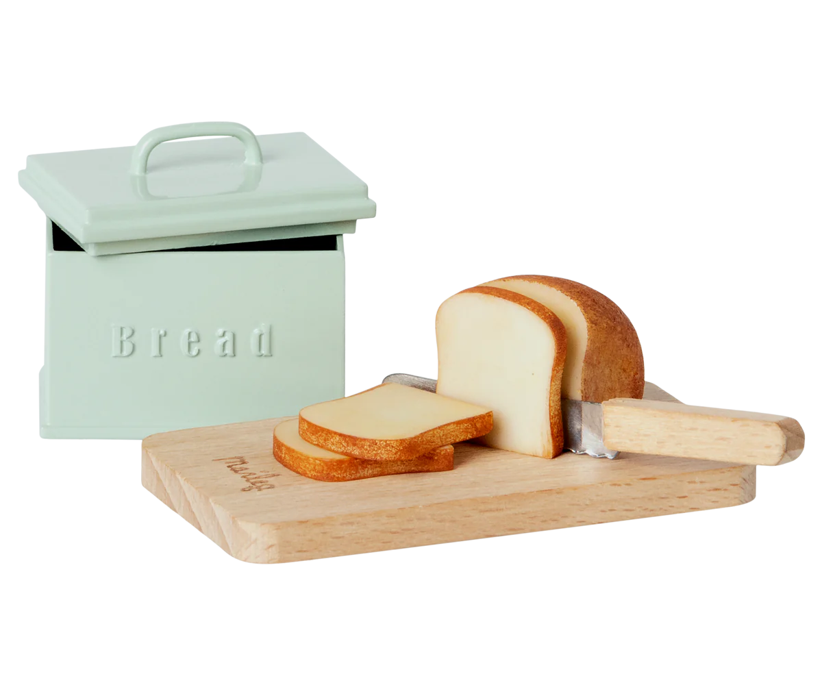 Bread Box with Utensils