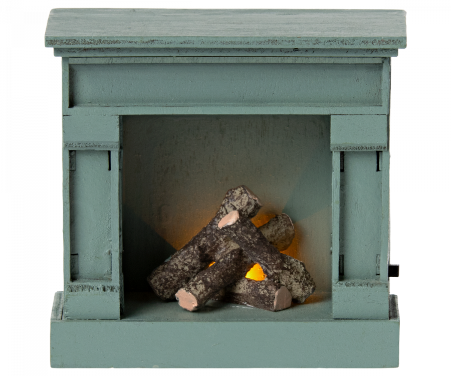 Fireplace - Vintage Blue