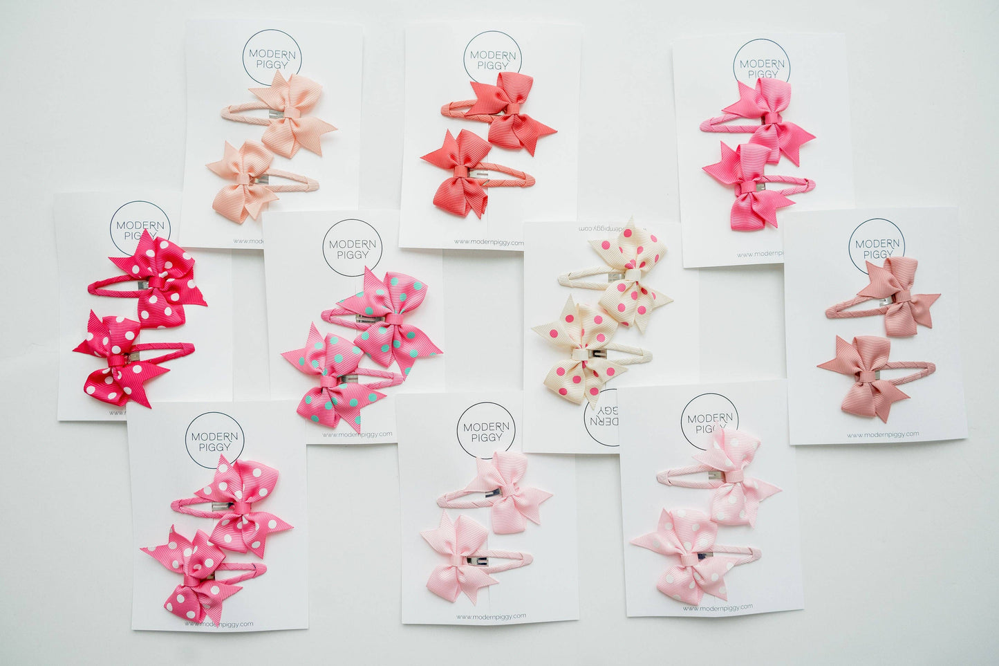 Peach | Snap Clip Set