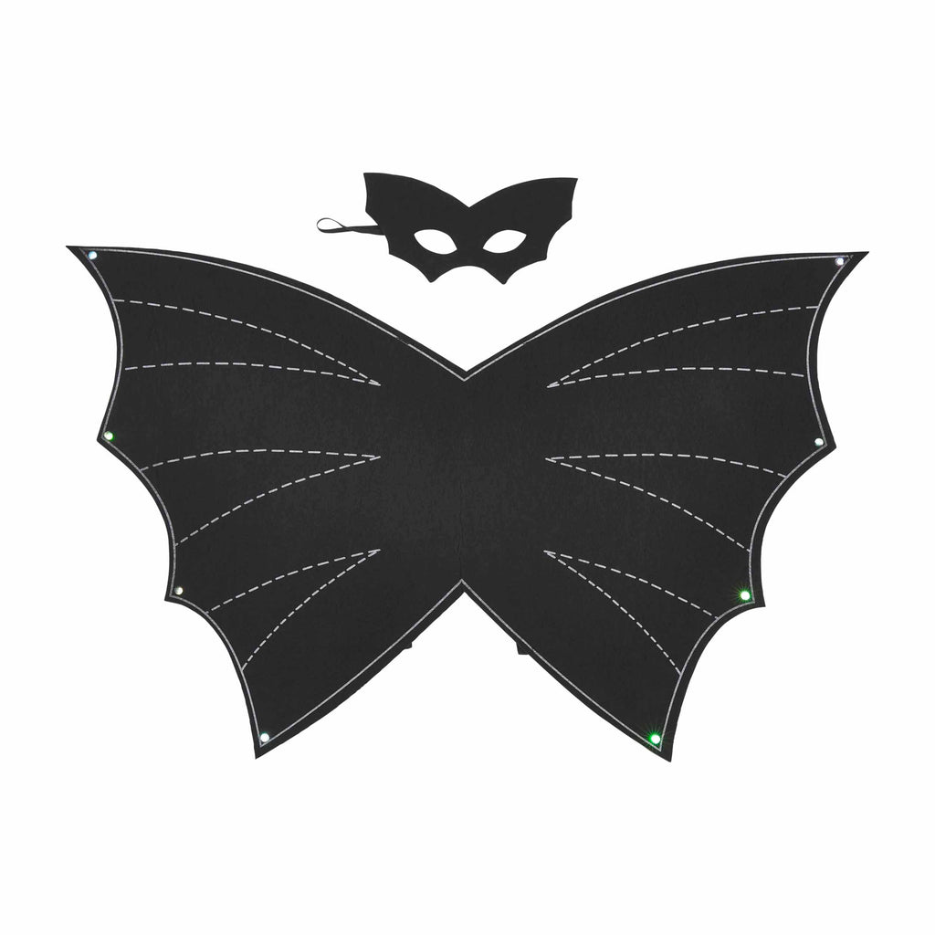 Light-Up Bat Wing & Mask Set